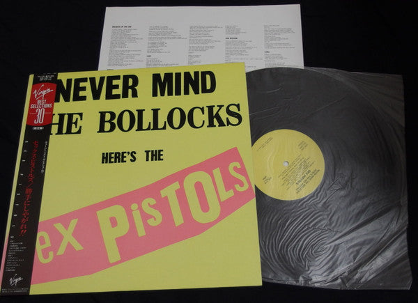 Sex Pistols - Never Mind The Bollocks Here's The Sex Pistols (Vinyl, LP, Album, Limited Edition, Reissue) Very Good Plus (VG+) / Very Good (VG)