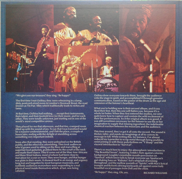 Osibisa - Wↄyaya = オシビサⅡ/ ウォイヤヤ (Vinyl, LP, Album, Stereo)