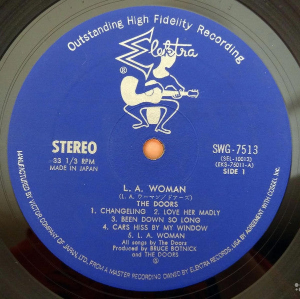 The Doors - LA Woman (Vinyl, LP, Album, Stereo) Very Good (VG) / Very Good (VG)