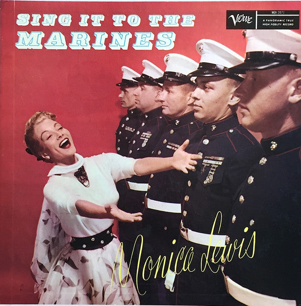 Monica Lewis - Sing It To The Marines (Vinyl, LP, Mono, Reissue) Very Good Plus (VG+) / Very Good (VG)
