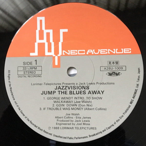 Albert Collins - Jump The Blues Away (Vinyl, LP, Album, Promo) Very Good Plus (VG+) / Very Good (VG)