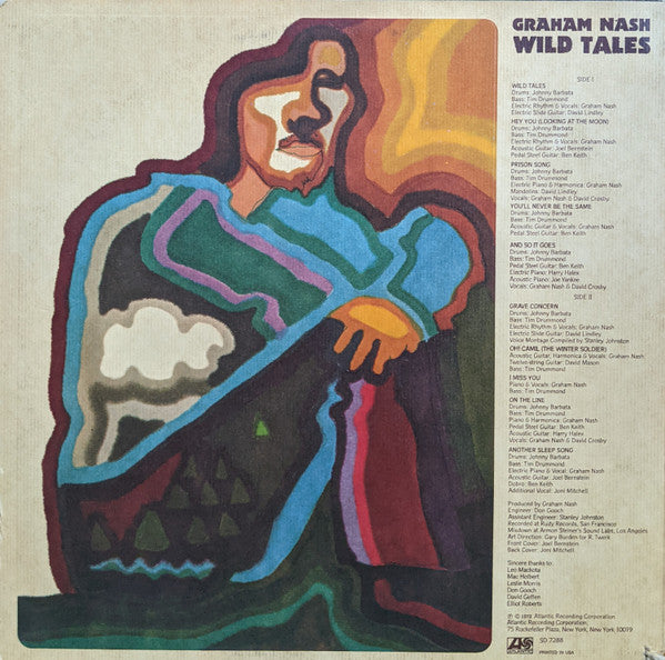 Graham Nash - Wild Tales (Vinyl, LP, Album, Stereo) Good Plus (G+) / Good Plus (G+)