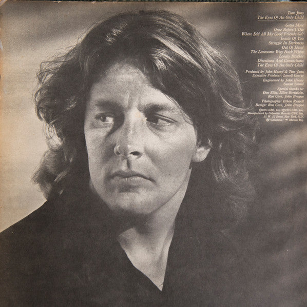 Tom Jans - The Eyes Of An Only Child (Vinyl, LP, Album, Stereo) Good Plus (G+) / Good Plus (G+)