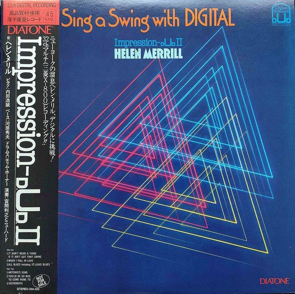 Helen Merrill - Sing A Swing With Digital (Vinyl, LP, 45 RPM, Album...