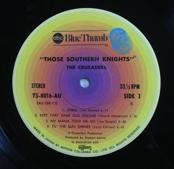 The Crusaders - Those Southern Knights (Vinyl, LP, Album, Limited E...