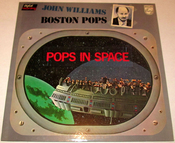 John Williams (4) - Pops In Space (Vinyl, LP, Album) Very Good (VG) / Good Plus (G+)