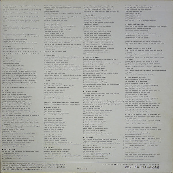 Various - Hair - The Original Broadway Cast Recording (Vinyl, LP, A...