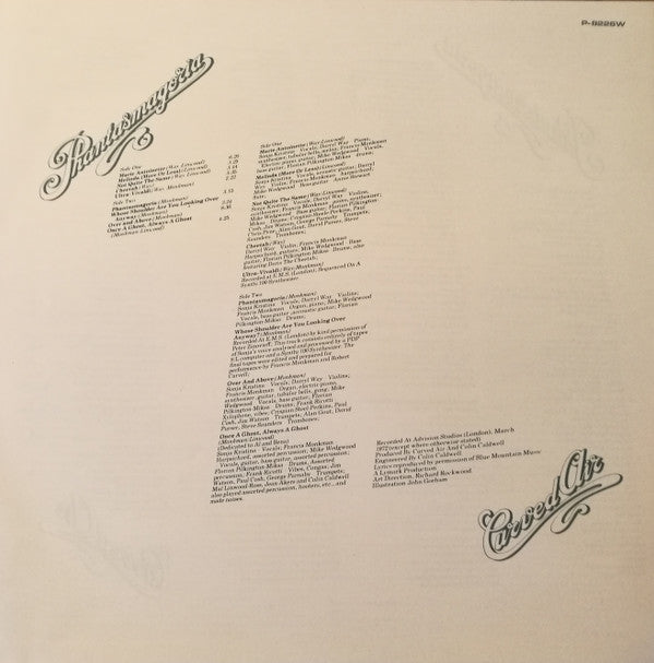 Curved Air - Phantasmagoria (Vinyl, LP, Album, Reissue, Stereo) Very Good Plus (VG+) / Very Good Plus (VG+)