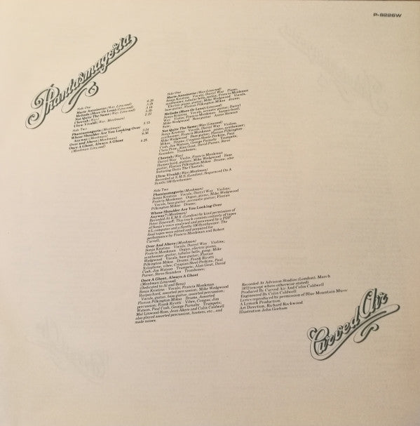 Curved Air - Phantasmagoria (Vinyl, LP, Album, Reissue, Stereo) Very Good Plus (VG+) / Very Good Plus (VG+)