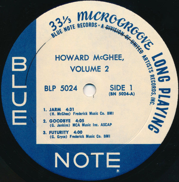 Howard McGhee - Howard McGhee Volume 2 (Vinyl, LP, 10", Reissue, Repress) Very Good Plus (VG+) / Very Good Plus (VG+)