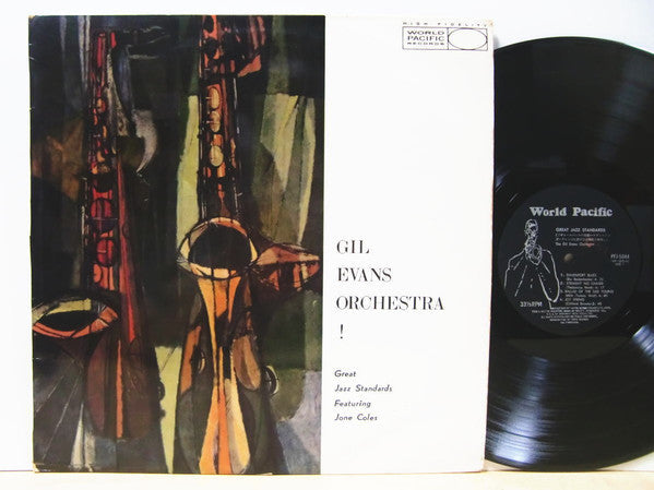 Gil Evans And His Orchestra - Great Jazz Standards (Vinyl, LP, Album, Mono) Very Good (VG) / Very Good (VG)