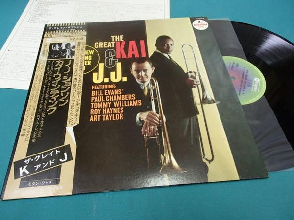 JJ Johnson - The Great Kai & JJ (Vinyl, LP, Album, Reissue, Stereo) Near Mint (NM or M-) / Good Plus (G+)