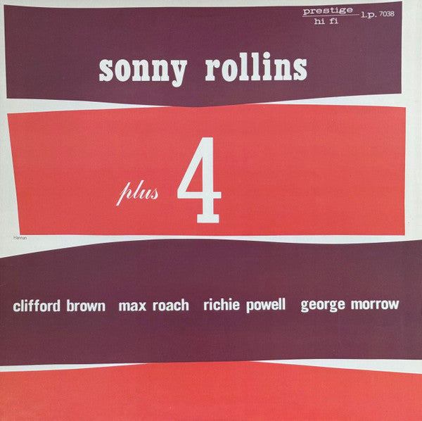 Sonny Rollins - Plus 4 (Vinyl, LP, Album, Reissue, Mono)