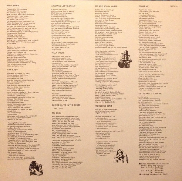 Janis Joplin - Pearl (Vinyl, LP, Album, Reissue, Quadraphonic)