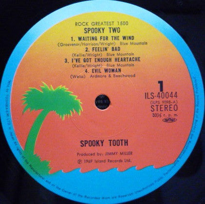 Spooky Tooth - Spooky Two (Vinyl, LP, Album, Reissue) Very Good Plus (VG+) / Very Good Plus (VG+)