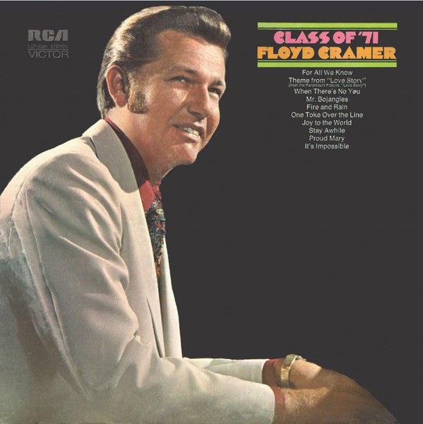 Floyd Cramer - Class Of '71 (Vinyl, LP, Stereo) Very Good (VG) / Good (G)