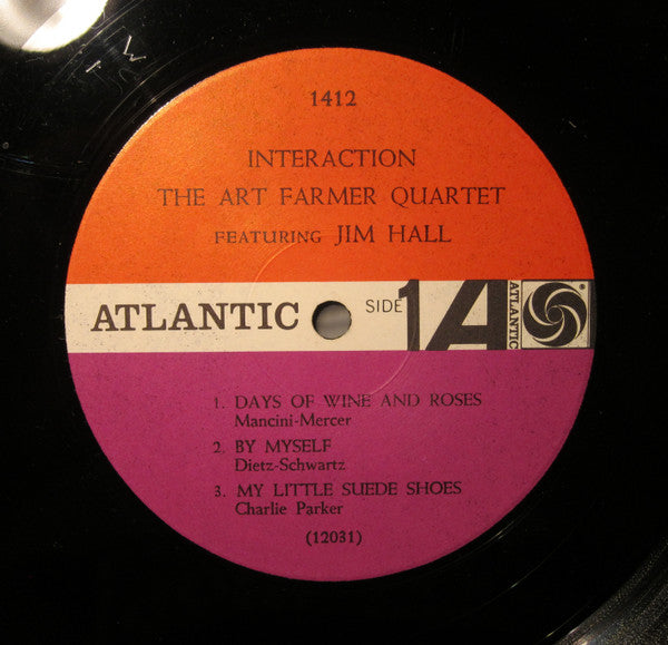 Art Farmer Quartet - Interaction (Vinyl, LP, Album, Mono) Very Good Plus (VG+) / Very Good (VG)