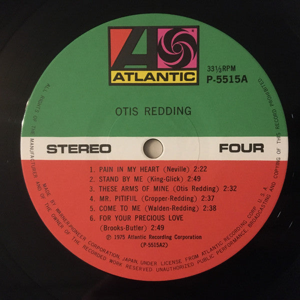 Otis Redding - Otis Redding (Vinyl, LP, Album, Compilation, Stereo)