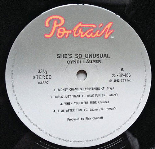 Cyndi Lauper - She's So Unusual = N.Y.ダンステリア (Vinyl, LP, Album, Ste...