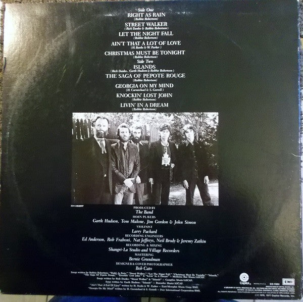 The Band - Islands (Vinyl, LP, Album) Very Good (VG) / Very Good Plus (VG+)