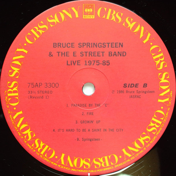 Bruce Springsteen & The E-Street Band - Live/1975-85 (Box Set, Viny...
