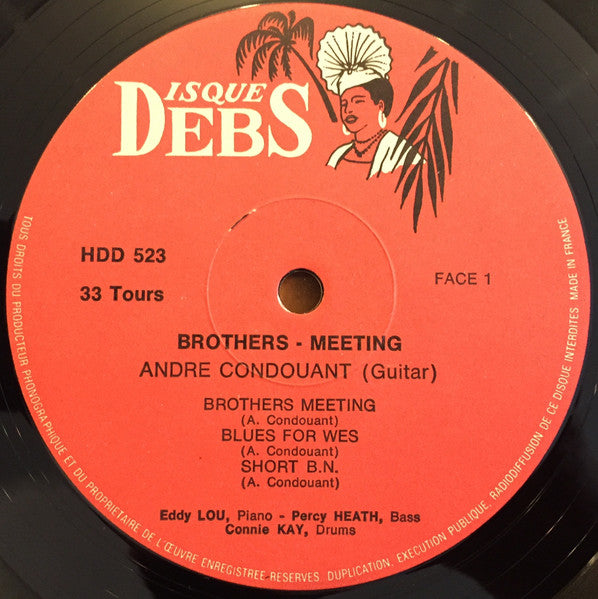 André Condouant - Brother Meeting (Vinyl, LP) Good Plus (G+) / Good Plus (G+)