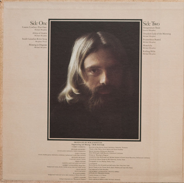 Michael Martin Murphey - Cosmic Cowboy Souvenir (Vinyl, LP, Album) Very Good (VG) / Very Good (VG)