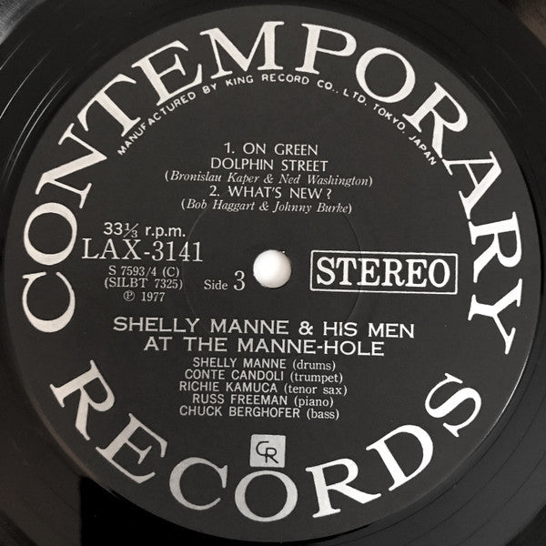 Shelly Manne & His Men - Live! Shelly Manne & His Men At The Manne ...