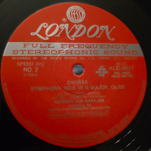 Antonín Dvořák - Dvořák: Symphony No. 8 (Vinyl, LP, Reissue) Very Good Plus (VG+) / Very Good Plus (VG+)