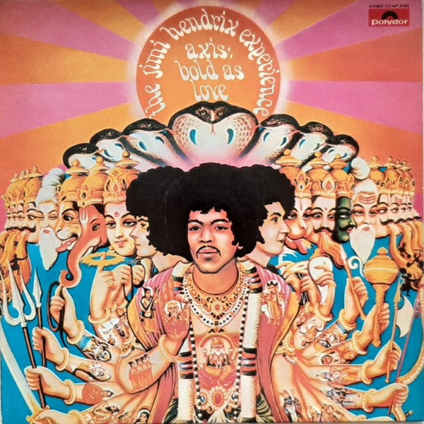 The Jimi Hendrix Experience - Axis: Bold As Love (Vinyl, LP, Album, Reissue, Stereo) Very Good (VG) / Very Good (VG)