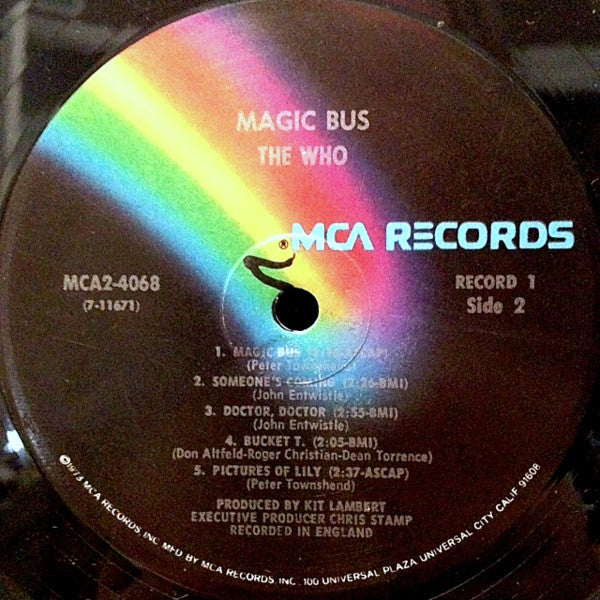 The Who - Magic Bus / My Generation (Vinyl, Vinyl, All Media, LP, Album, LP, Album, Compilation, Deluxe Edition) Very Good (VG) / Very Good (VG)