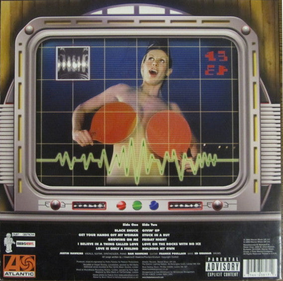 The Darkness - Permission To Land (Vinyl, LP, Album) Very Good (VG) / Very Good Plus (VG+)