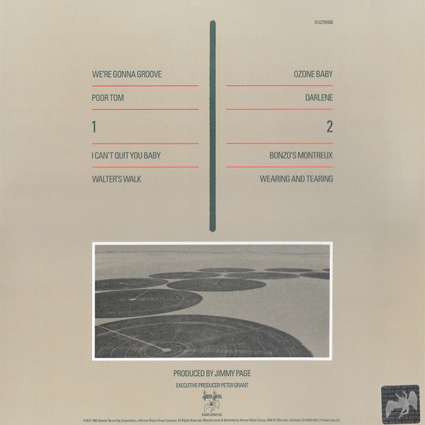 Led Zeppelin - Coda (Vinyl, LP, Album, Reissue, Remastered, Stereo) Near Mint (NM or M-) / Very Good Plus (VG+)
