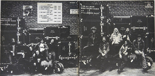 The Allman Brothers Band - The Allman Brothers Band At Fillmore East (2xVinyl, LP, Album, Reissue, Stereo) Very Good Plus (VG+) / Very Good (VG)