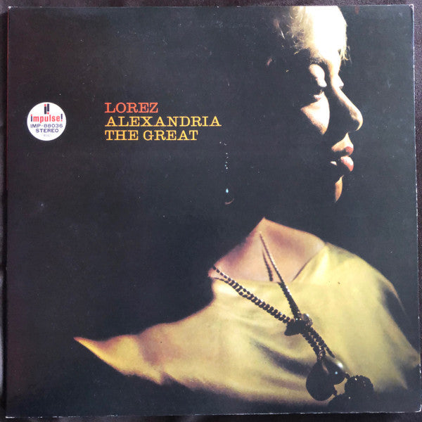 Lorez Alexandria - Alexandria The Great (Vinyl, LP, Reissue, Stereo) Very Good Plus (VG+) / Very Good (VG)