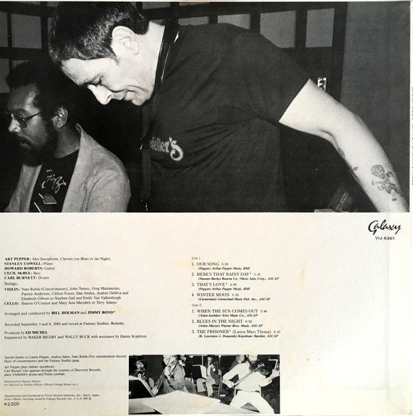 Art Pepper - Winter Moon (Vinyl, LP, Album, Stereo)