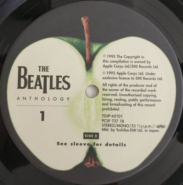 The Beatles - Anthology 1 (3xVinyl, LP, Album) Very Good Plus (VG+) / Very Good Plus (VG+)