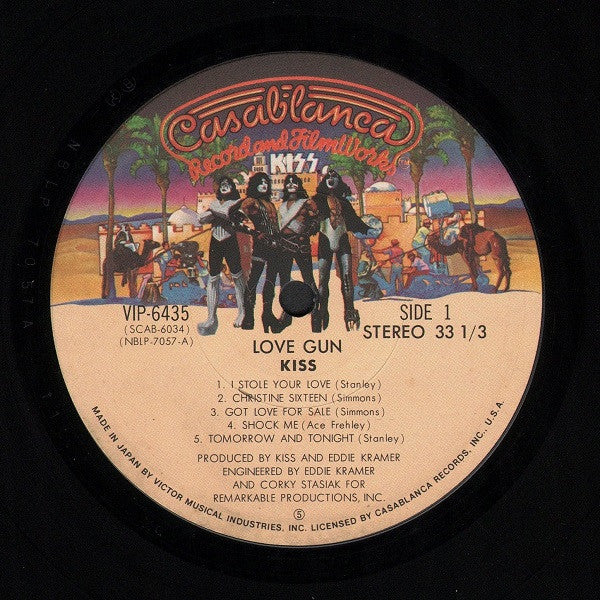 Kiss - Love Gun (Vinyl, LP, Album, Stereo)