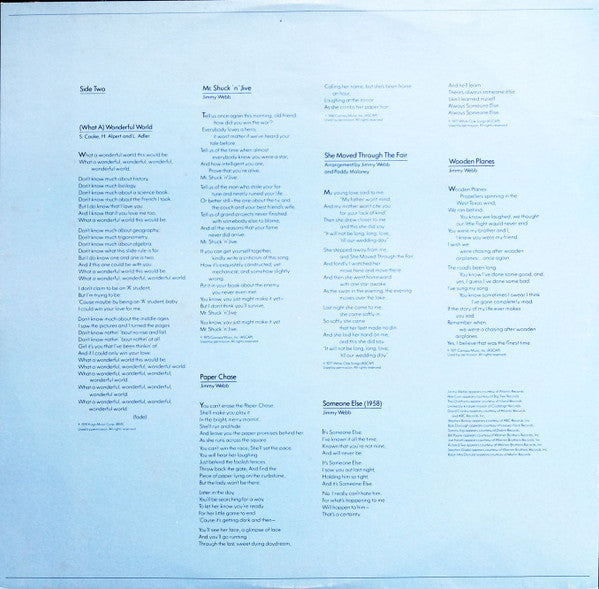Art Garfunkel - Watermark (Vinyl, LP, Album) Very Good Plus (VG+) / Very Good (VG)