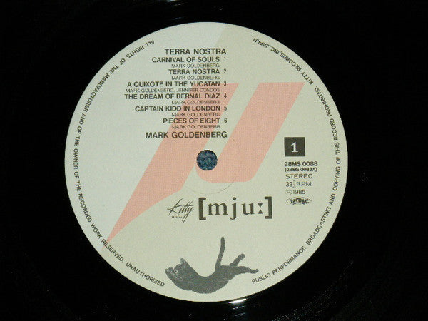 Mark Goldenberg - Terra Nostra (Vinyl, LP, Album) Very Good Plus (VG+) / Very Good Plus (VG+)