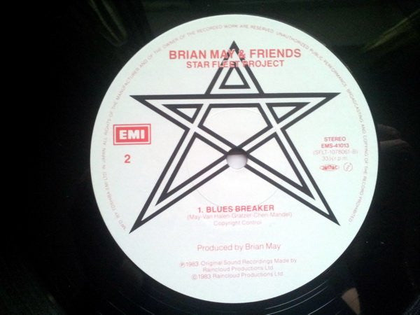 Brian May + Friends - Star Fleet Project (Vinyl, 12", 33 ⅓ RPM, Min...