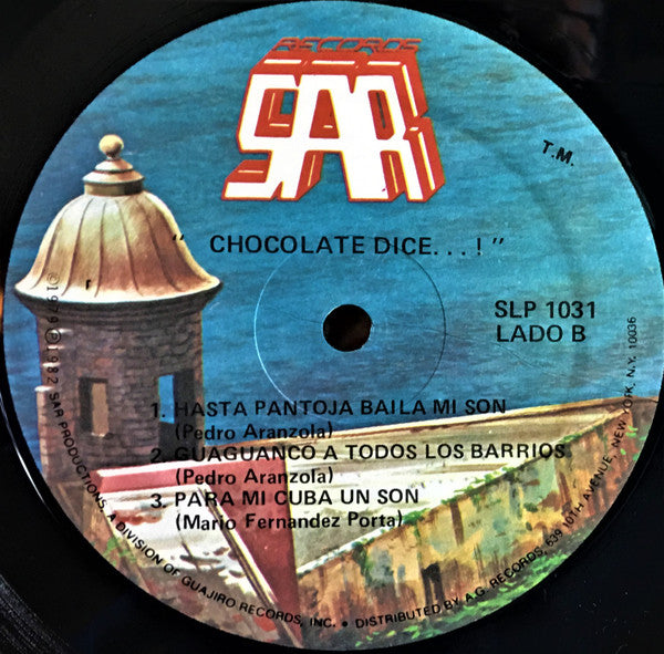 Alfredo "Chocolate" Armenteros - Dice (Vinyl, LP, Album) Very Good (VG) / Very Good (VG)
