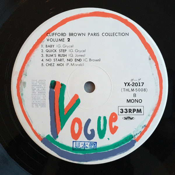 Clifford Brown - Paris Collection Vol. 2 (Vinyl, LP, Compilation, M...