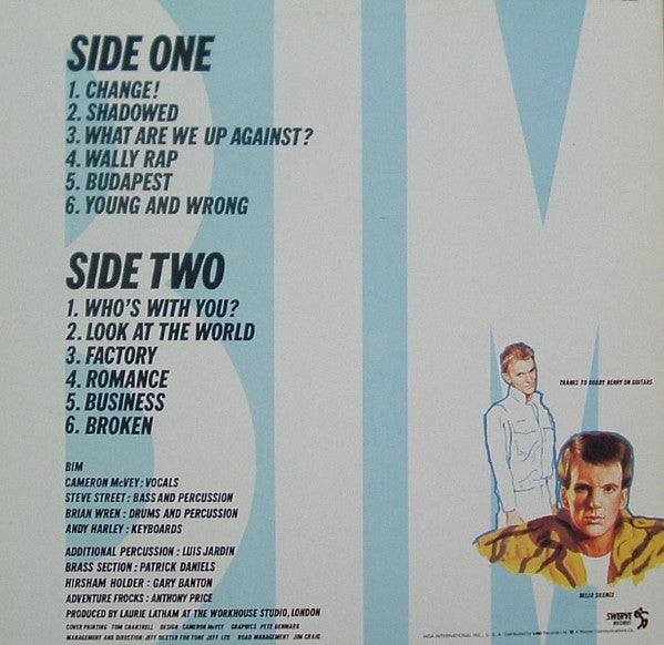 Bim - Boobams Out! (Vinyl, LP, Album) Very Good Plus (VG+) / Very Good Plus (VG+)
