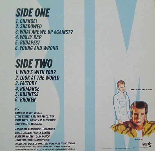 Bim - Boobams Out! (Vinyl, LP, Album) Very Good Plus (VG+) / Very Good Plus (VG+)
