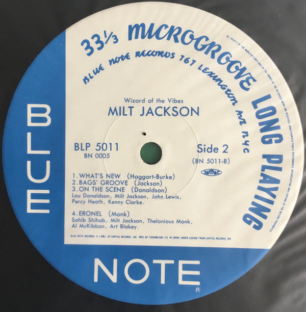 Milt Jackson - Wizard Of The Vibes (Vinyl, LP, Compilation, Limited Edition, Reissue, Mono) Very Good Plus (VG+) / Very Good Plus (VG+)