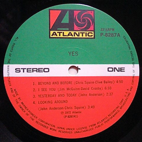 Yes - Yes (Vinyl, LP, Album, Reissue) Near Mint (NM or M-) / Very Good Plus (VG+)