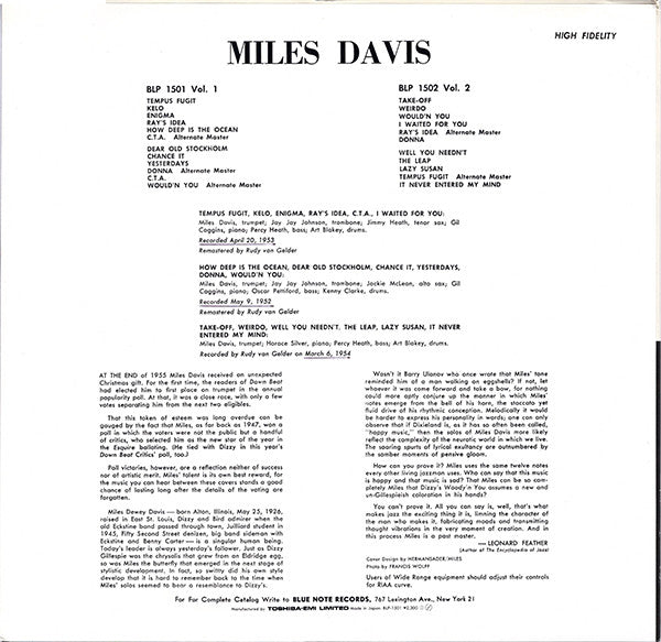 Miles Davis - Volume 1 (Vinyl, LP, Compilation, Limited Edition, Re...