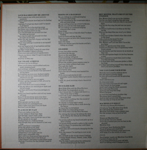 James Taylor (2) - Mud Slide Slim And The Blue Horizon (Vinyl, LP, Album, Reissue, Stereo) Very Good Plus (VG+) / Very Good (VG)