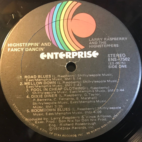 Larry Raspberry And The Highsteppers - "Highsteppin' And Fancy Danc...